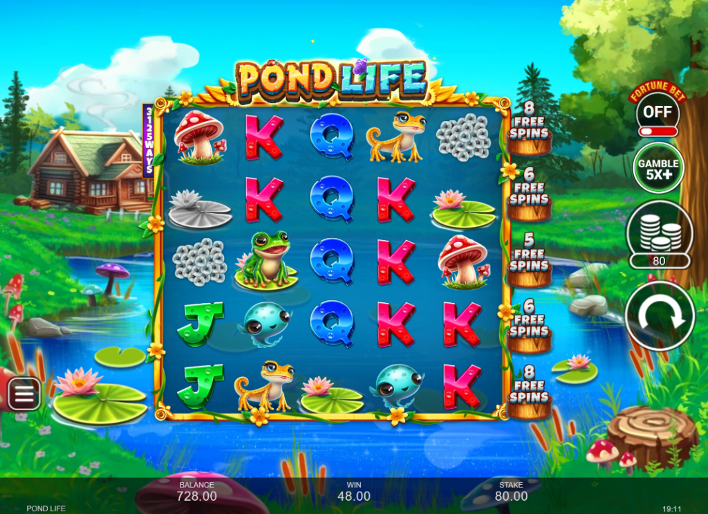 Pond Life by Inspired Gaming - Win