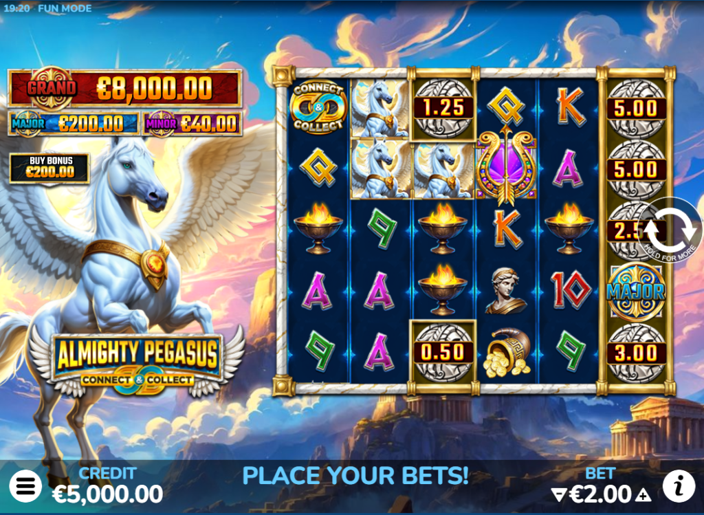 Almighty Pegasus by Atomic Slot Lab - Base Game