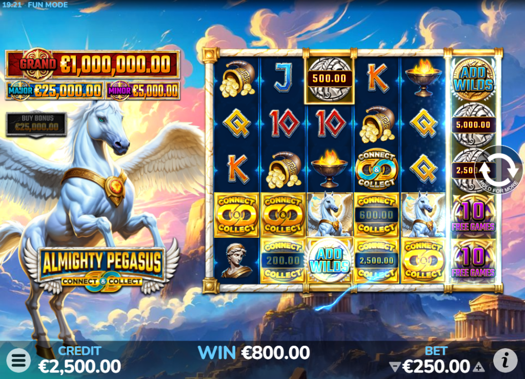Almighty Pegasus by Atomic Slot Lab - Win