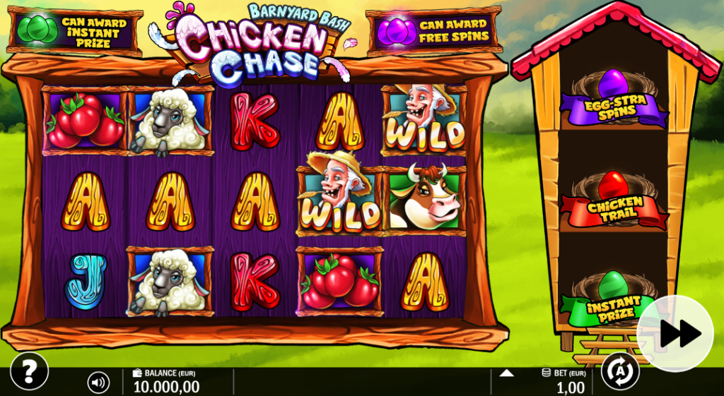 Barnyard Bash Chicken Chase by S Gaming - Base Game