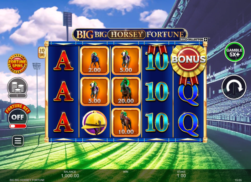 Big Big Horsey Fortune by Inspired Gaming - Base Game