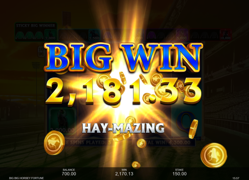 Big Big Horsey Fortune by Inspired Gaming - Win