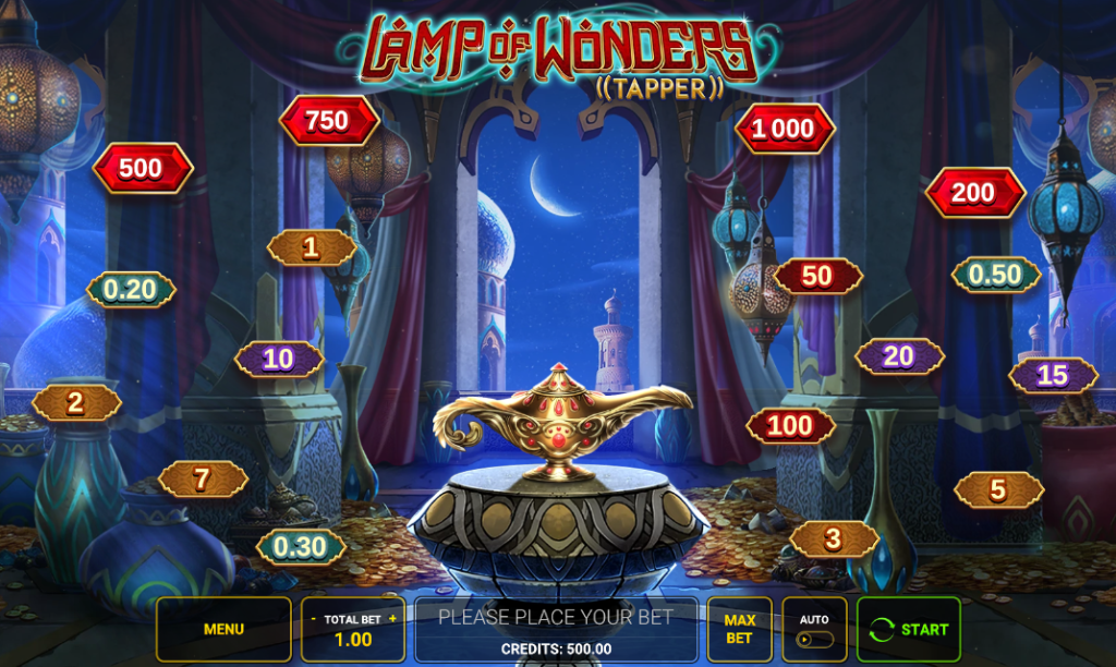 Lamp of Wonders by Greentube - Base Game