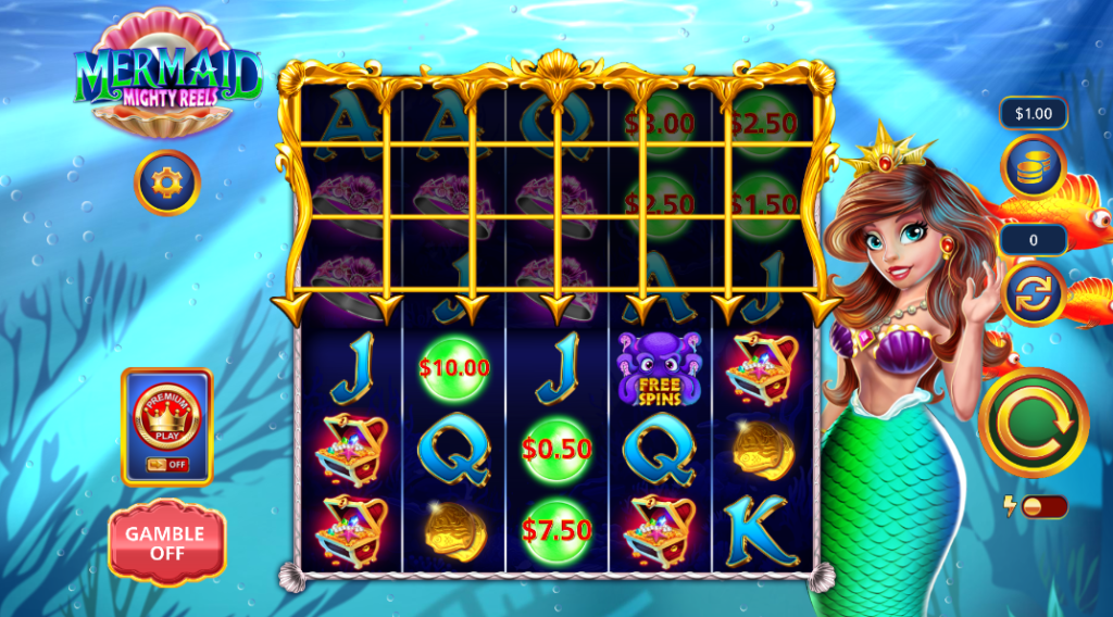 Mermaid Mighty Reels by Light & Wonder - Base Game