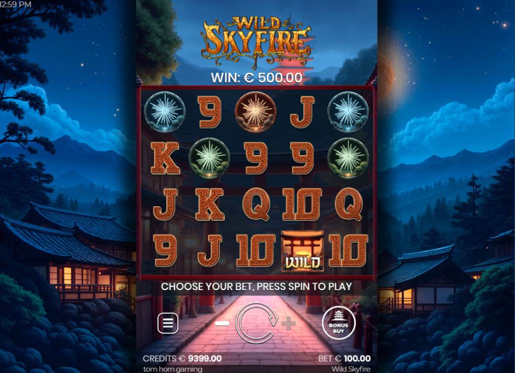 Wild Skyfire by Tom Horn Gaming - Win