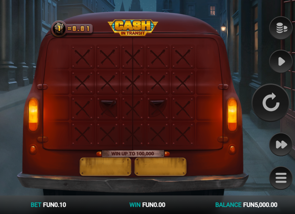 Cash in Transit by Relax Gaming - Base Game