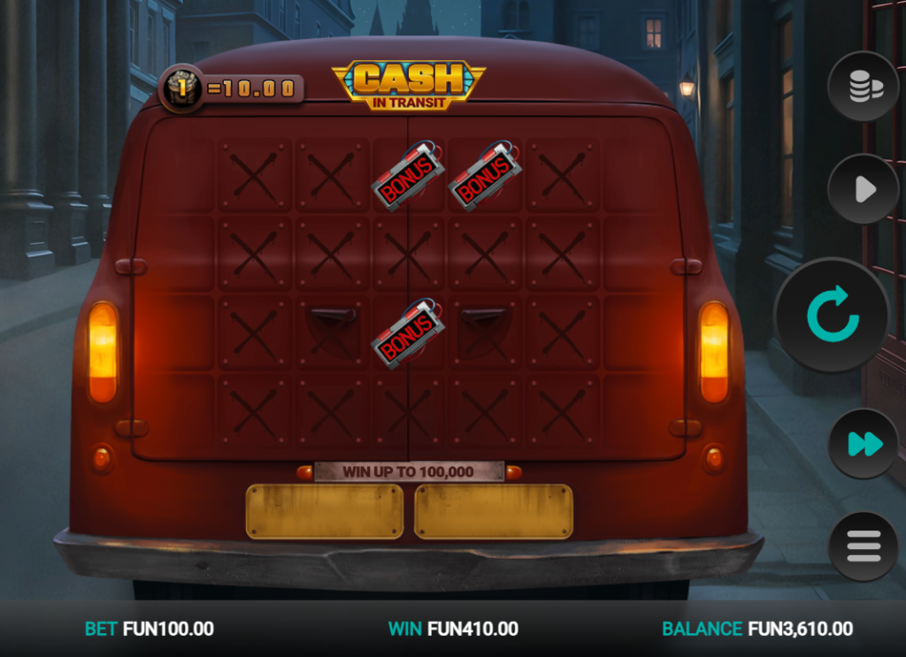 Cash in Transit by Relax Gaming - Win