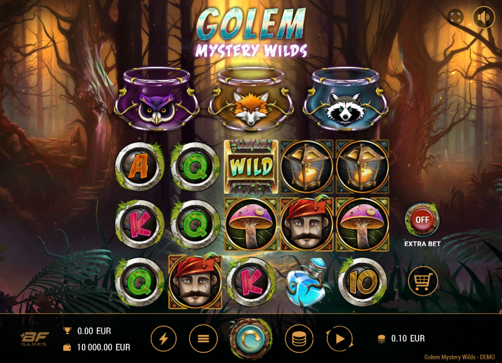 Golem Mystery Wilds BF Games - Base Game