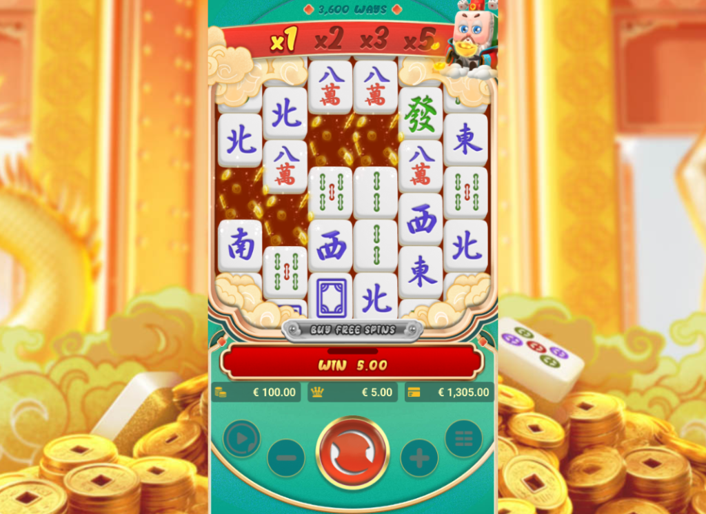 Mahjong Riches by Spadegaming - Win