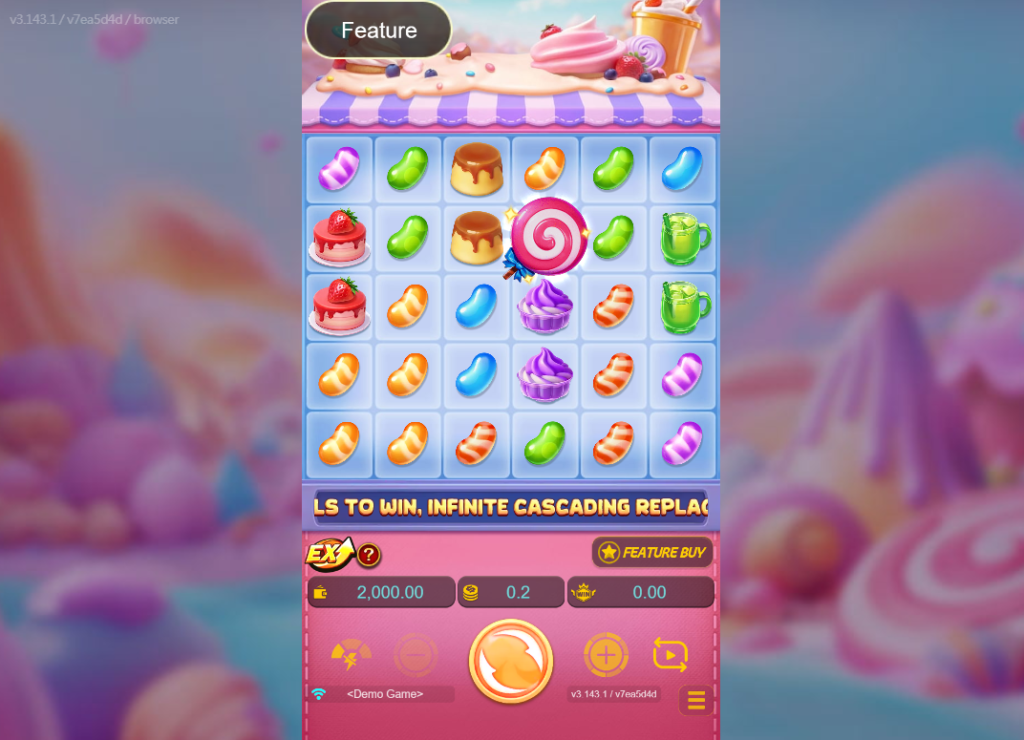 Pop Pop Candy 1000 by JDB Gaming - Base Game