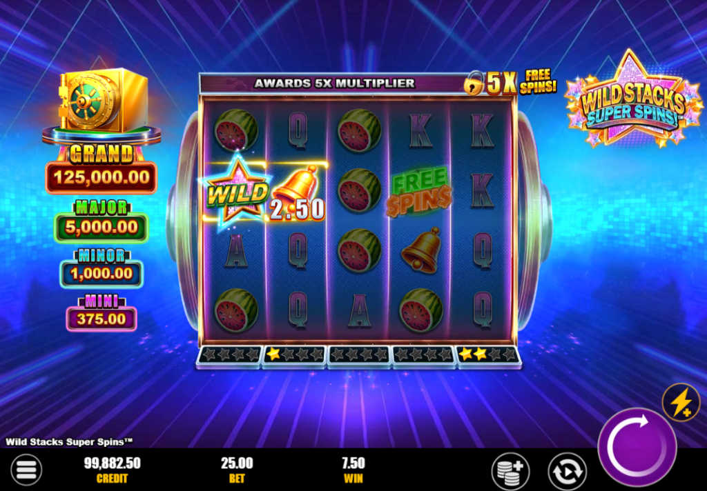 Wild Stacks Super Spins by Infinity Dragon Studios - Win