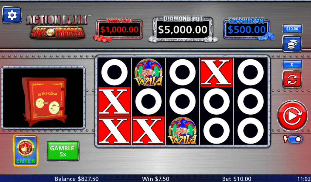 Action Bank Safe Cracker by Light & Wonder - Win