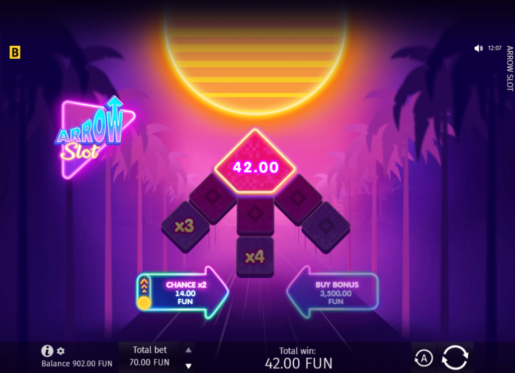 Arrow Slot by BGaming - Win