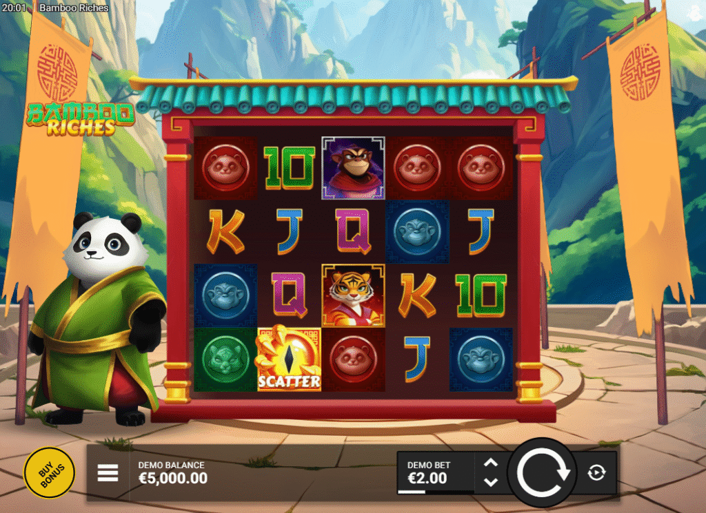 Bamboo Riches by Bullshark Games - Base Game