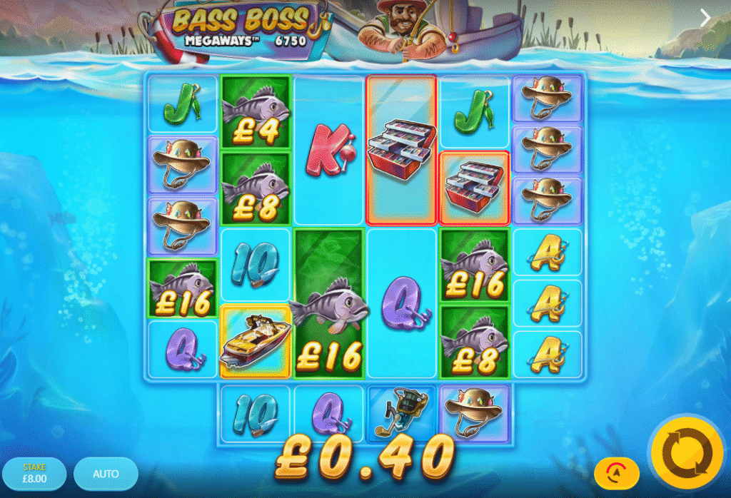 Bass Boss Megaways by Red Tiger Gaming - Win