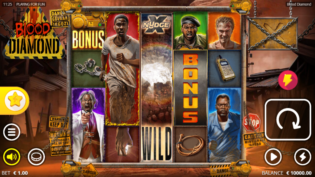 Blood Diamond by Nolimit City - Base Game