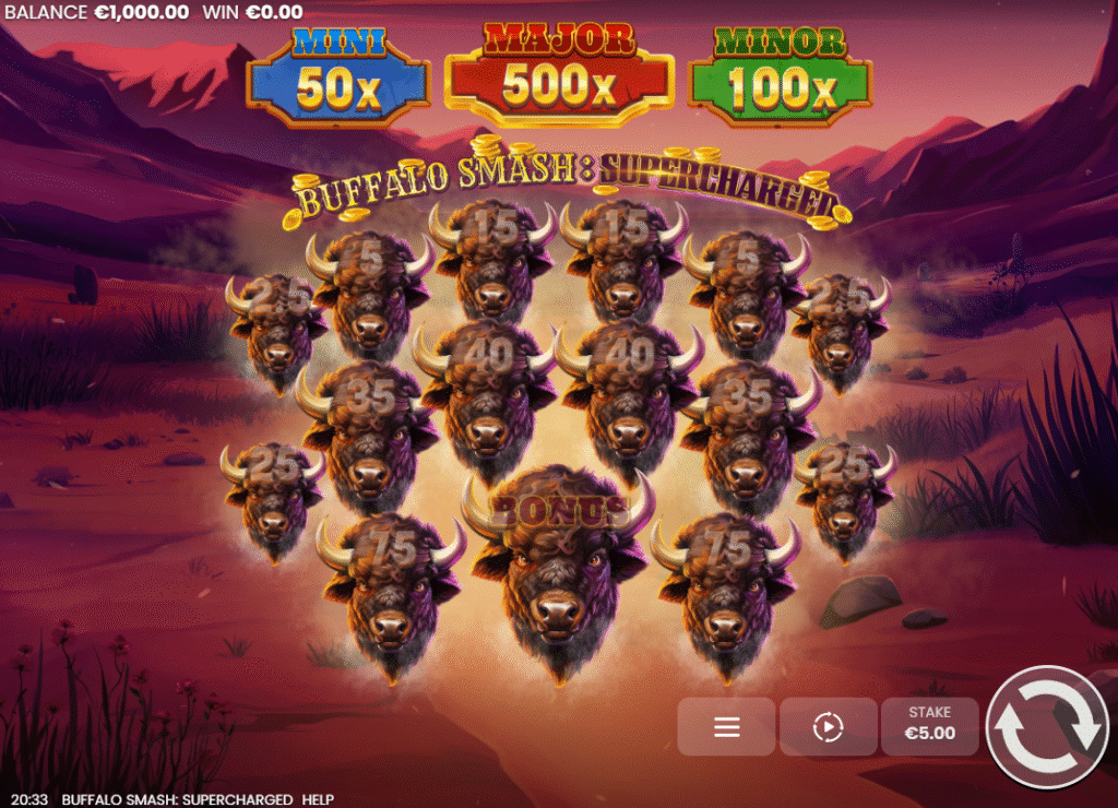 Buffalo Smash: Supercharged by Octoplay - Base Game
