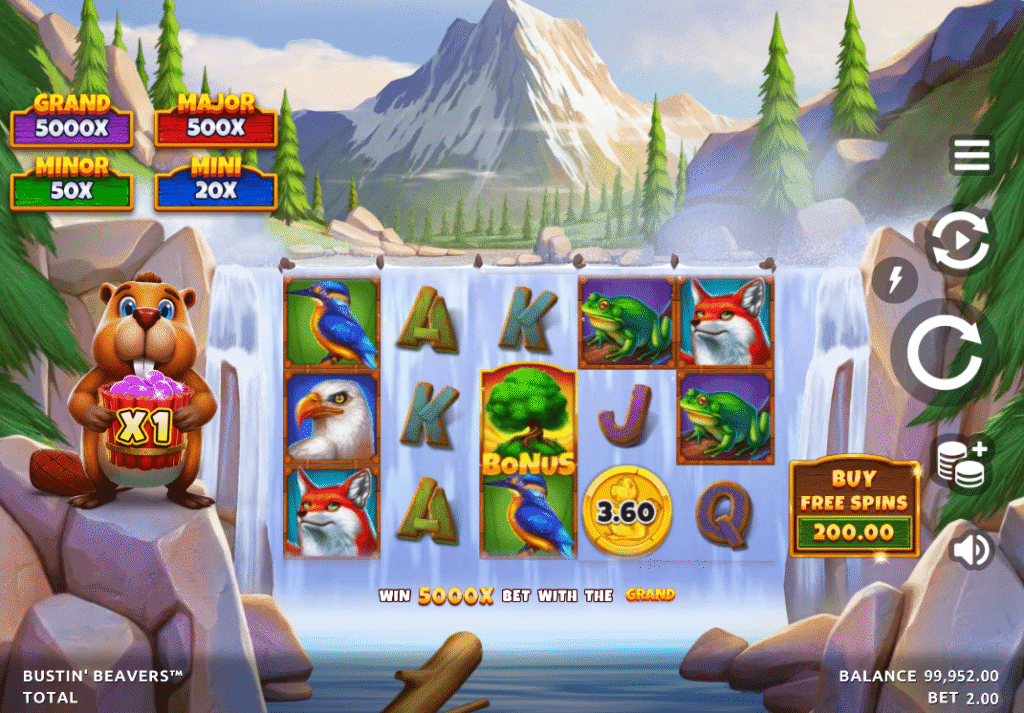 Bustin' Beavers by Northern Lights Gaming - Base Game