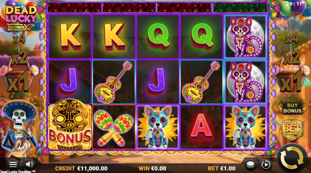 Dead Lucky DuoMax by Reflex Gaming - Base Game