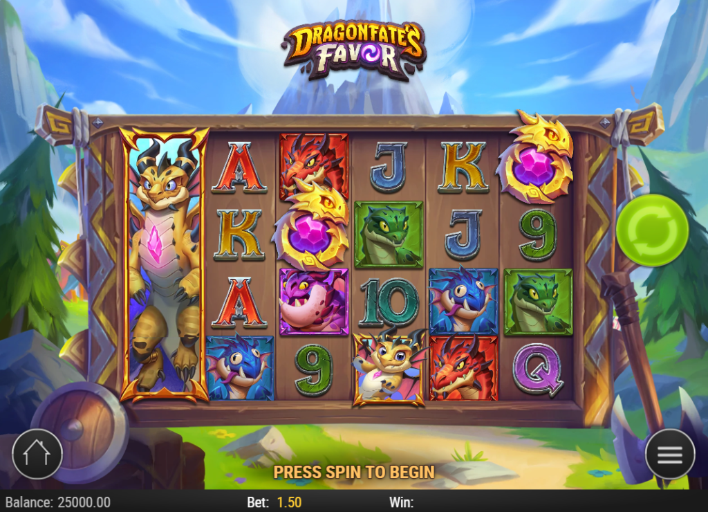 Dragonfate's Favor by Play'n GO - Base Game
