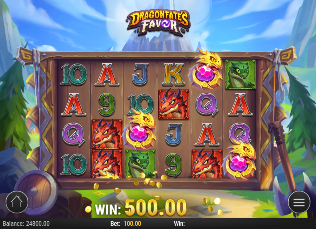 Dragonfate's Favor by Play'n GO - Win