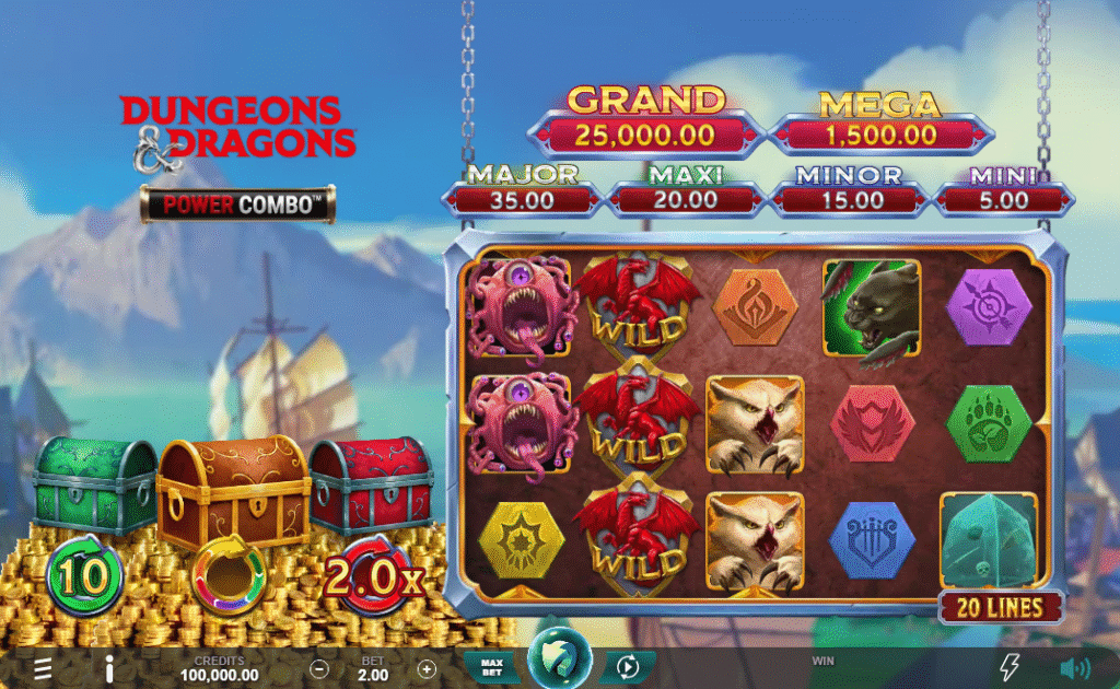 Dungeons & Dragons Power Combo by Triple Edge Studios - Base Game