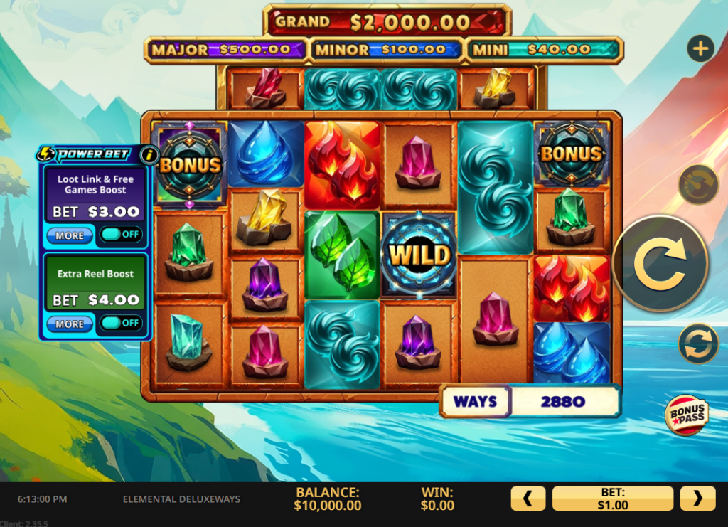 Elemental DeluxeWays by High 5 Games - Base Game