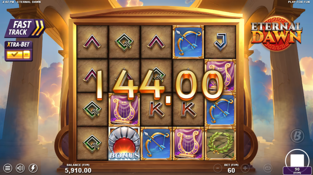 Eternal Dawn by Slotmill - Win