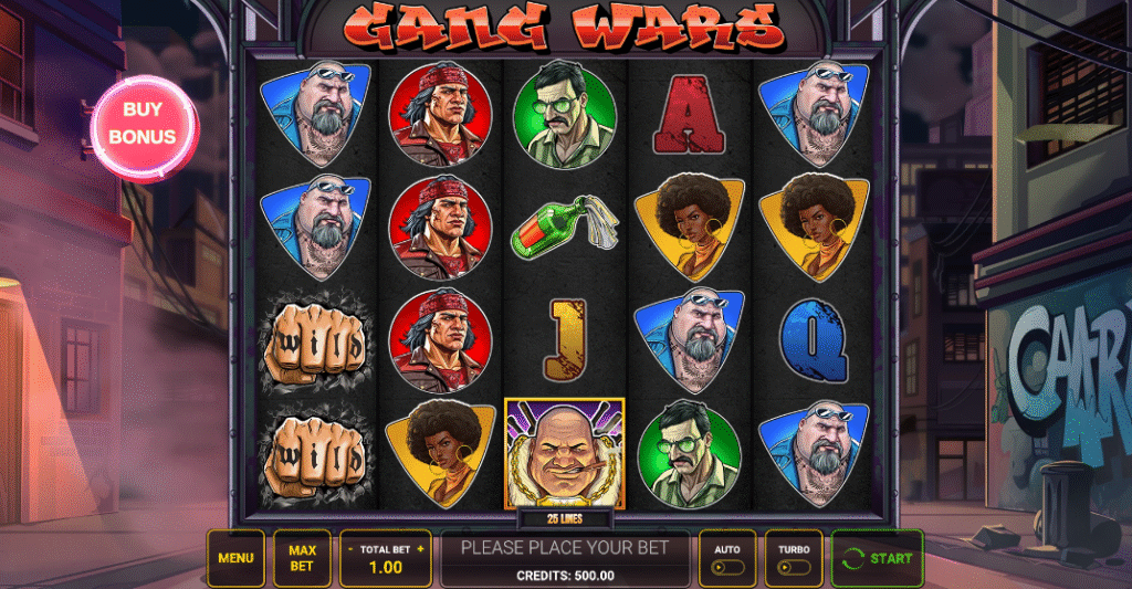 Gang Wars by Greentube - Base Game