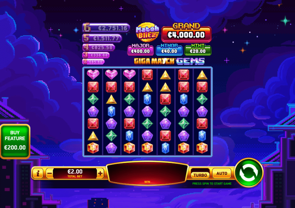 Giga Match Gems by RubyPlay - Base Game