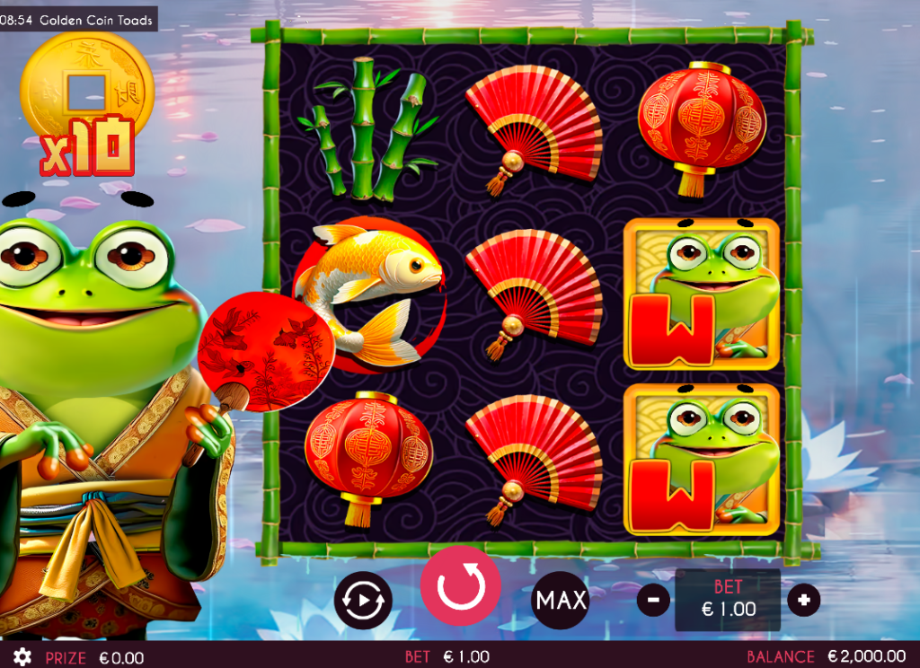 Golden Coin Toads by Triple Cherry - Base Game
