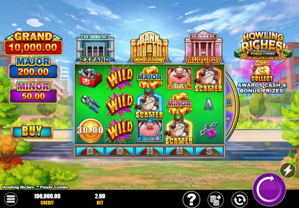 Howling Riches Power Combo by Infinity Dragon Studios - Base Game