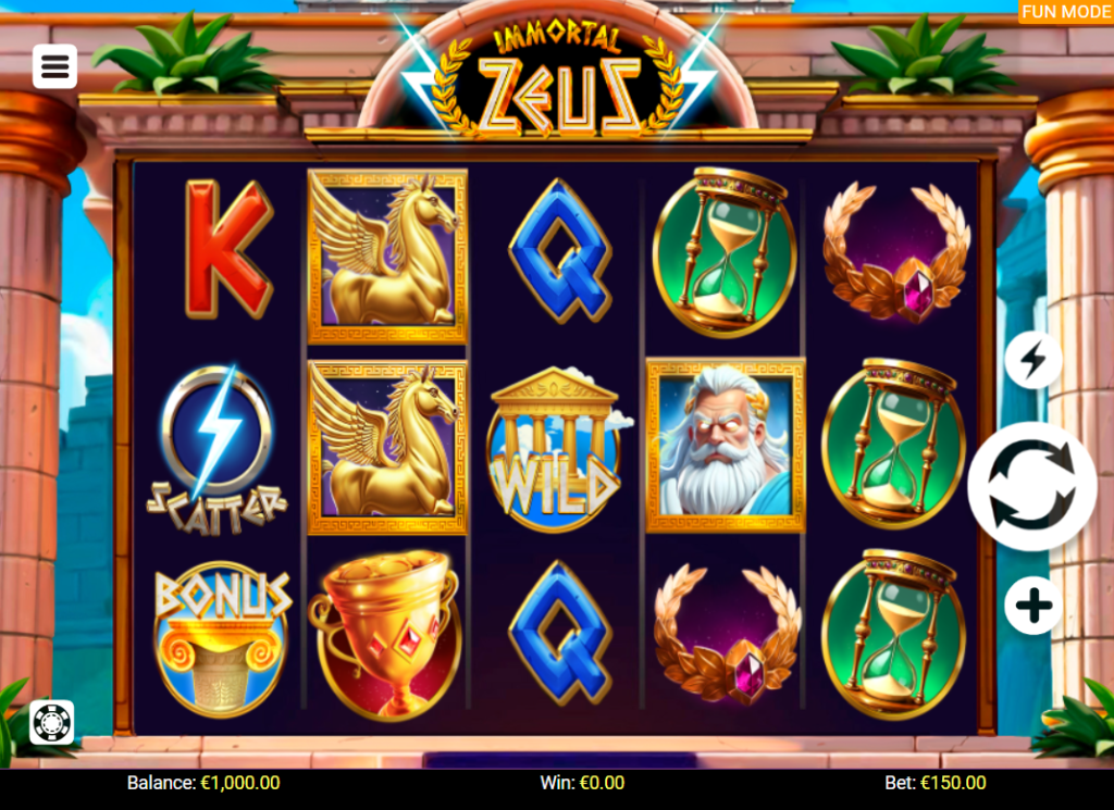Immortal Zeus by Mobilots - Base Game