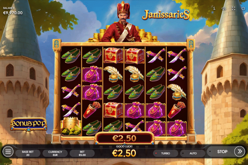 Janissaries by Endorphina - Win