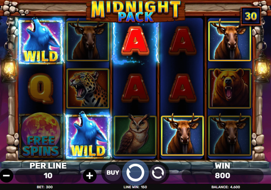 Midnight Pack by Spinomenal - Win