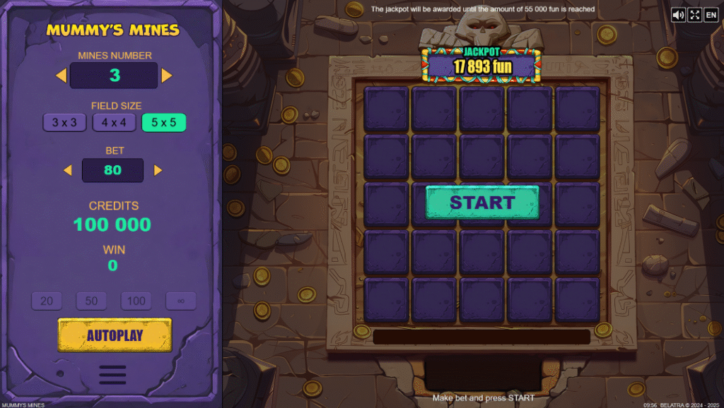 Mummy's Mines by Belatra - Base Game