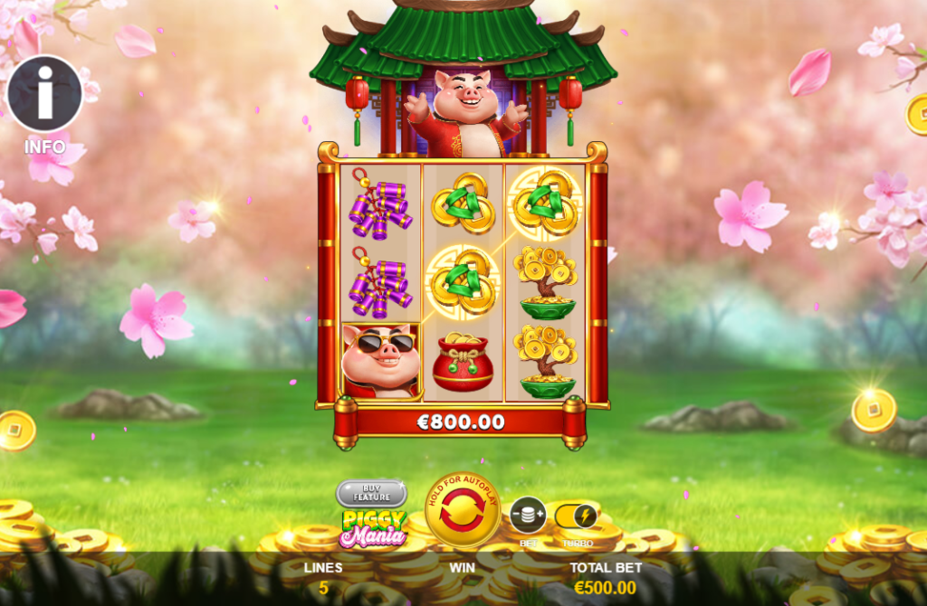 Piggy Mania by Playtech - Win