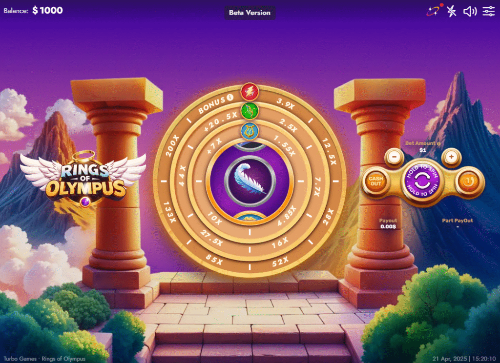 Rings of Olympus by Turbo Games - Base Game