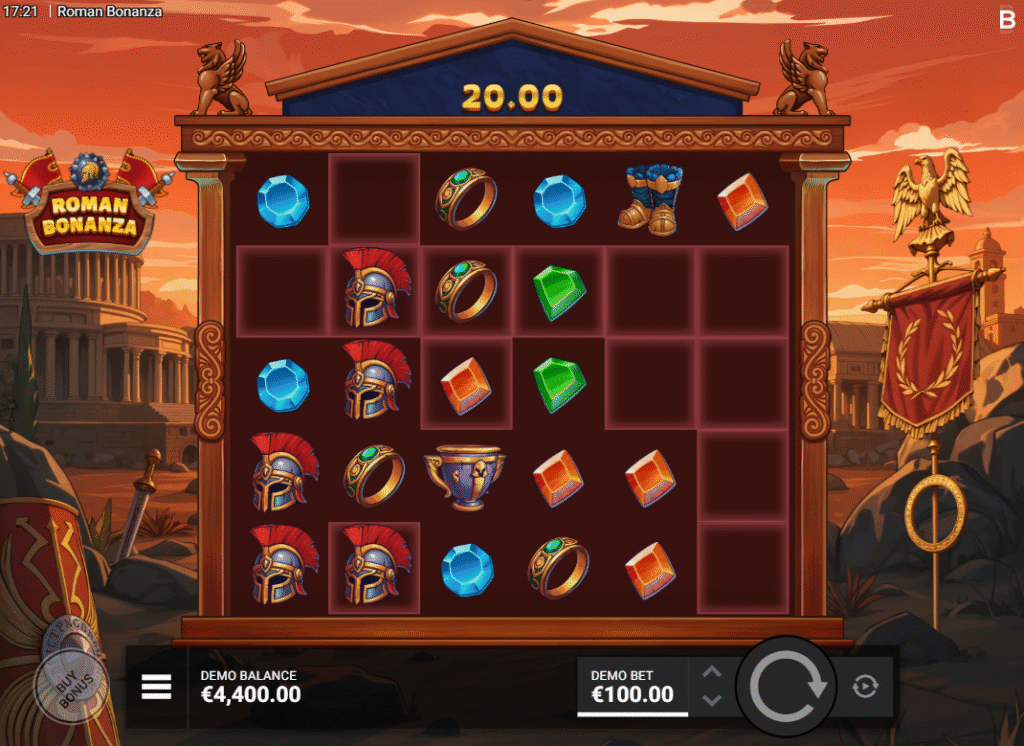 Roman Bonanza by Backseat Gaming - Win