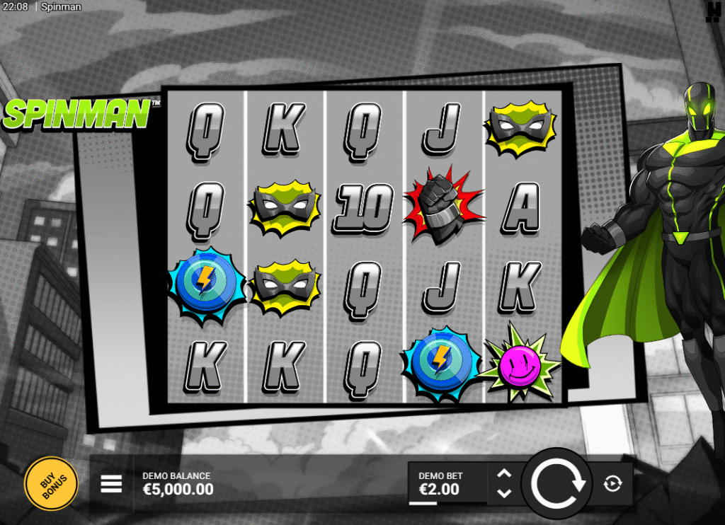 Spinman by Hacksaw Gaming - Base Game