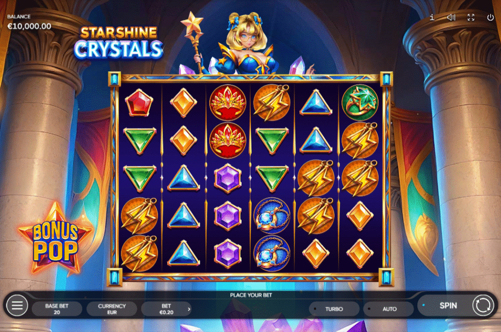 Starshine Crystals by Endorphina - Base Game