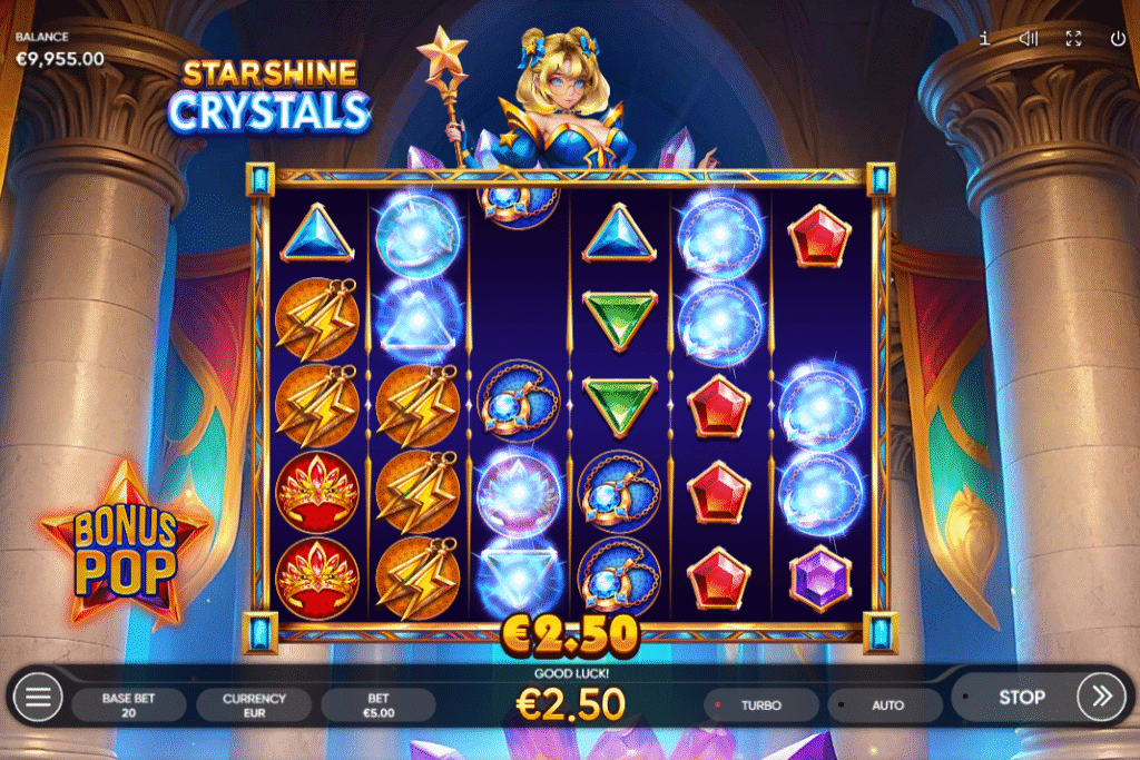 Starshine Crystals by Endorphina - Win