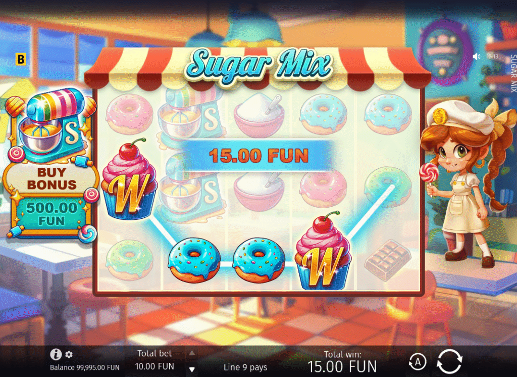 Sugar Mix by BGaming - Win