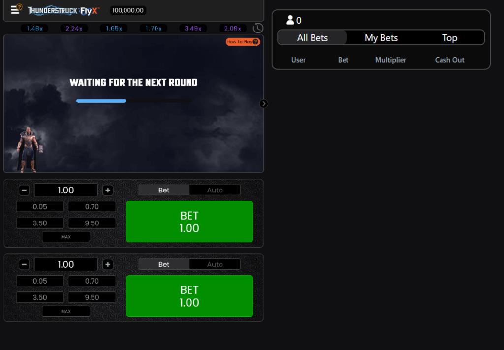 Thunderstruck FlyX by Buck Stakes Entertainment - Base Game