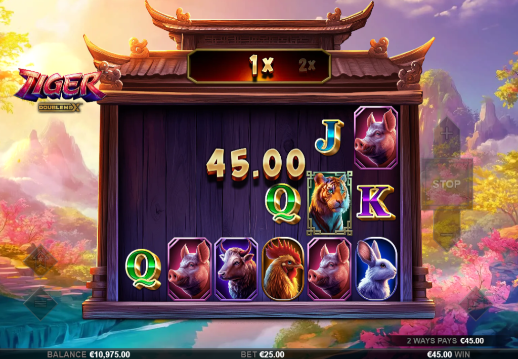 Tiger DoubleMax by Hot Rise Games - Win