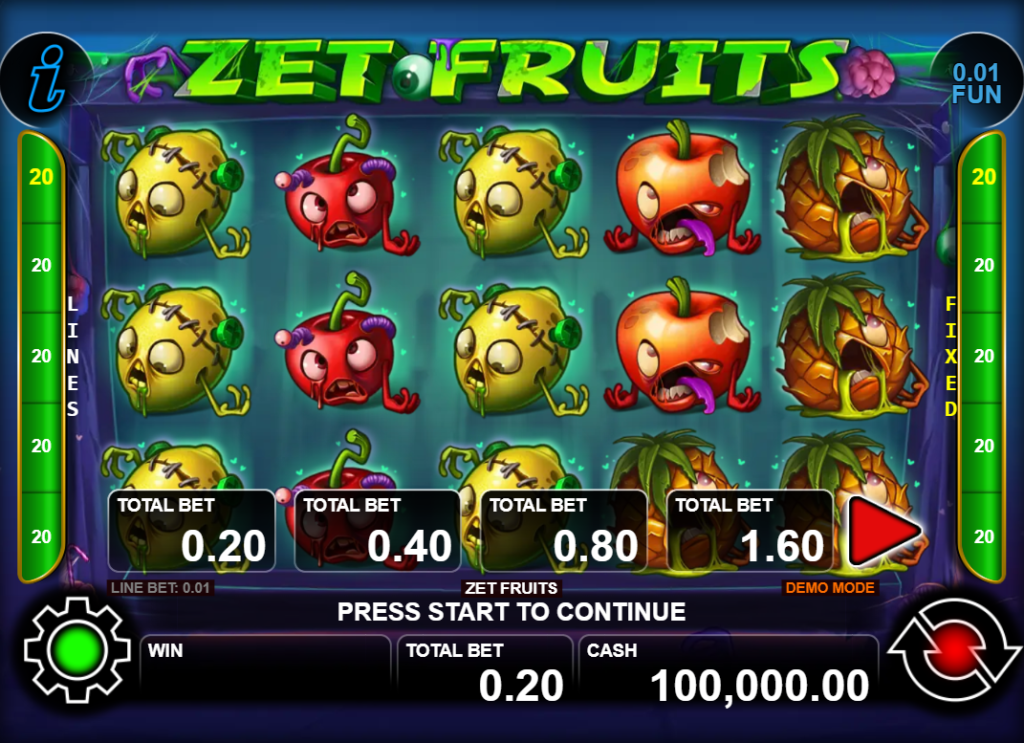 Zet Fruits by CT Interactive - Base Game