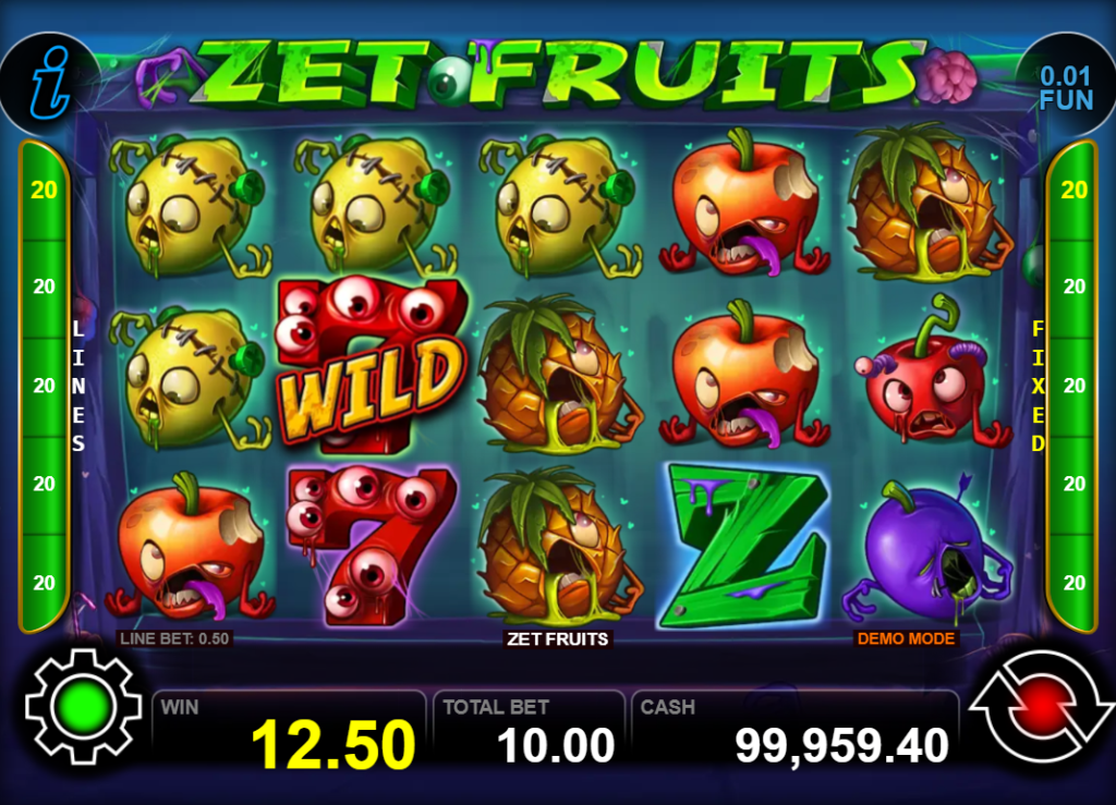 Zet Fruits by CT Interactive - Win