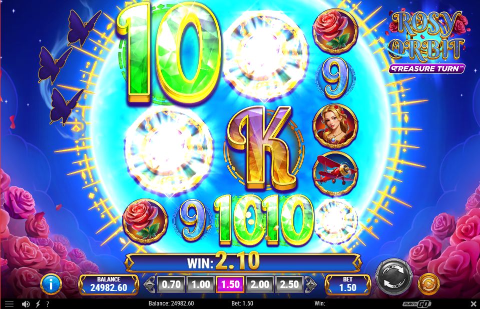 Pink shooting star creating wild symbols on reels