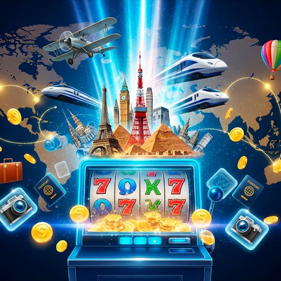 Travel themed slots