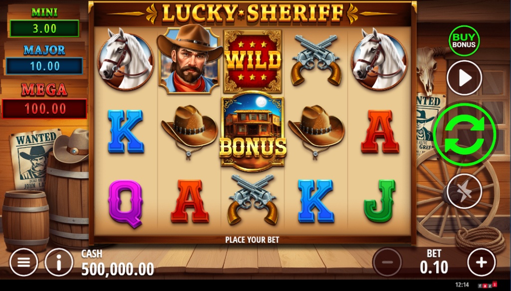 Lucky Sheriff Slot Free Play | Demo Game 